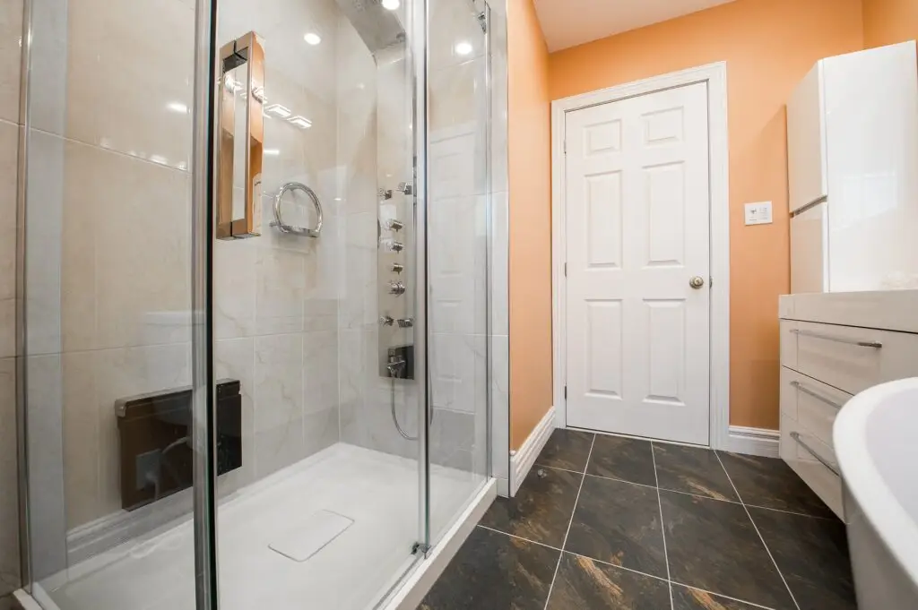 Smart shower after Houston bathroom remodeling