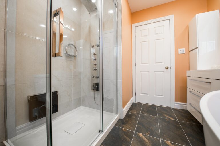 Smart shower after Houston bathroom remodeling