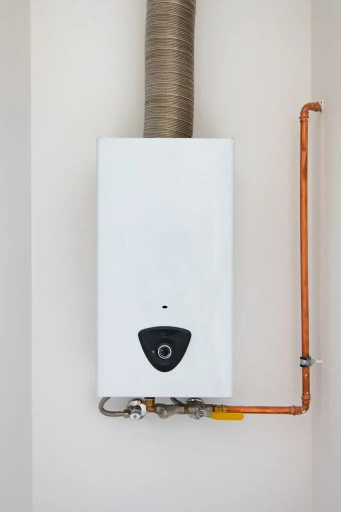 Tankless water heater that needs Houston water heater repair