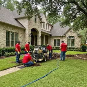 Traditional vs Trenchless sewer repair in Houston