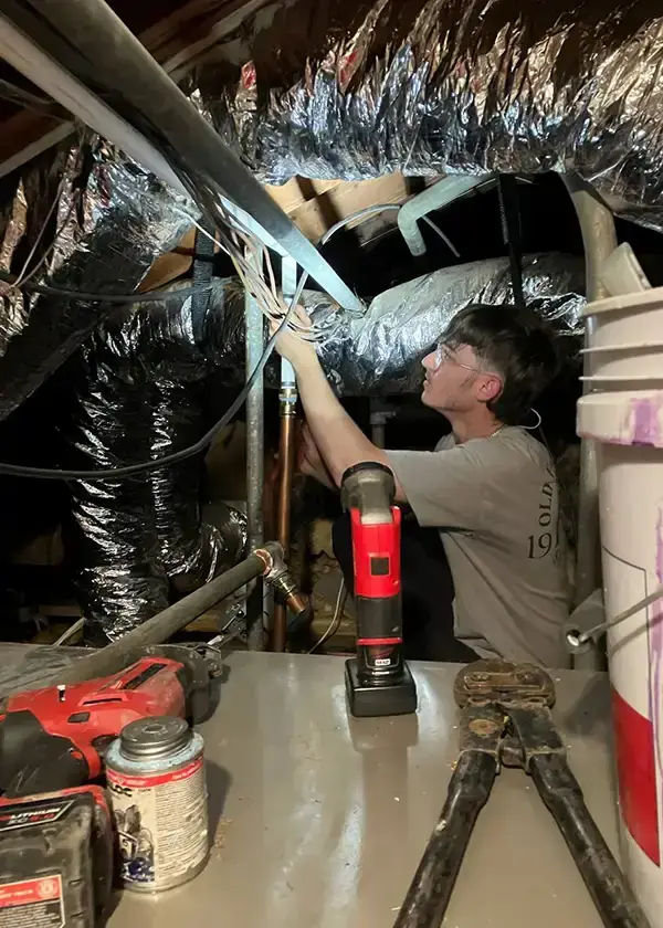 should i call an HVAC or plumbing comapny?