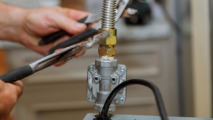 natural gas line plumbing