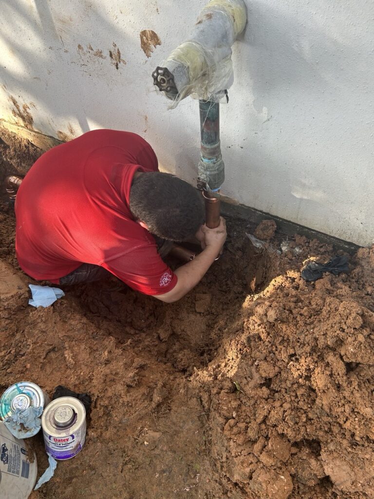 slab leak repair