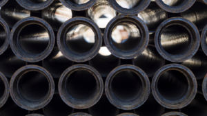 cast iron pipes